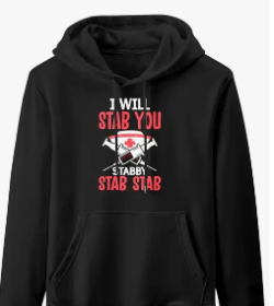 Men's Printed Hoodie (Option: Black-2XL)